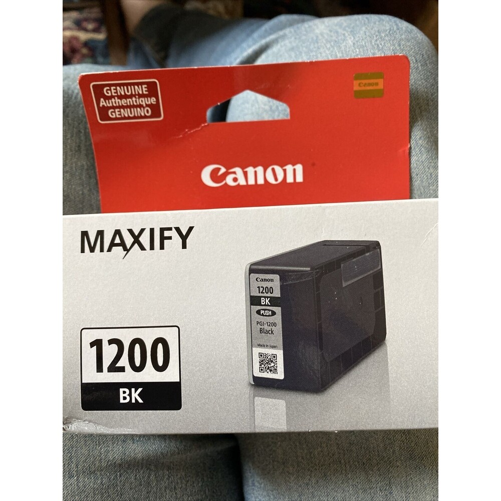 Genuine Canon Maxify 1200 BK PGI-1200 New Sealed